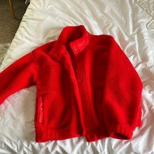 Sherpa red jacket